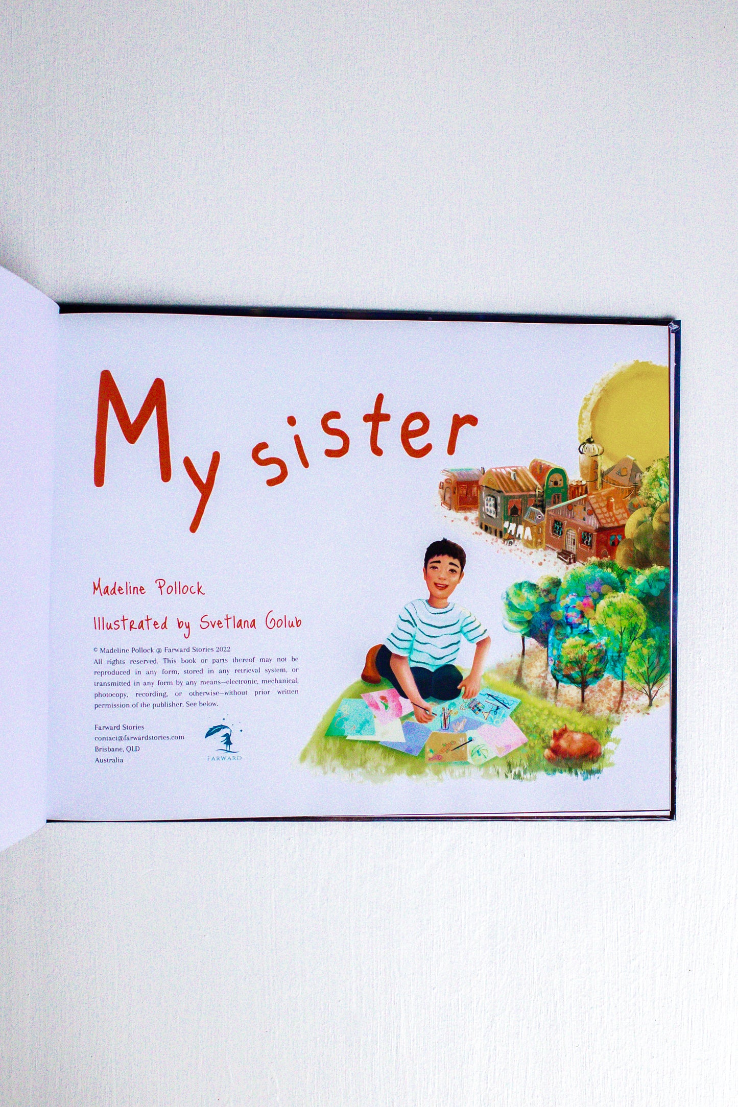 My Sister - A book about sibling loss